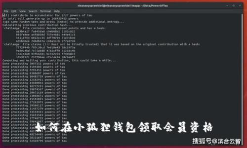 如何在小狐狸钱包领取会员资格