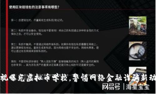 央视曝光虚拟币学校,警惕网络金融诈骗新动向