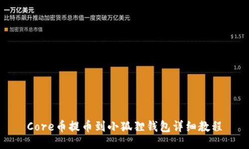 Core币提币到小狐狸钱包详细教程