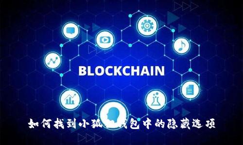如何找到小狐狸钱包中的隐藏选项
