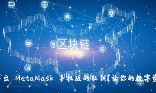 如何安全导出 MetaMask 手机版的私钥？让你的数字资产更安全！
