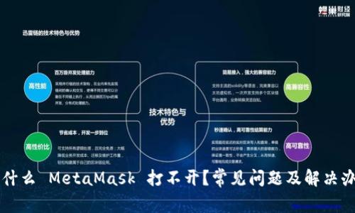 为什么 MetaMask 打不开？常见问题及解决办法