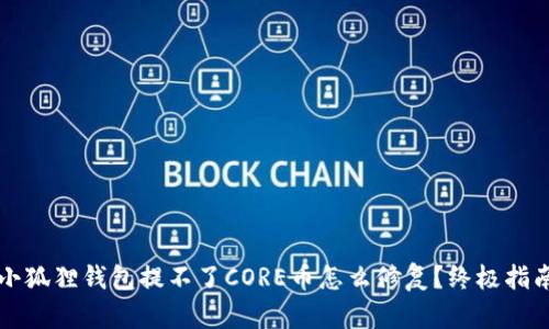 小狐狸钱包提不了CORE币怎么修复？终极指南