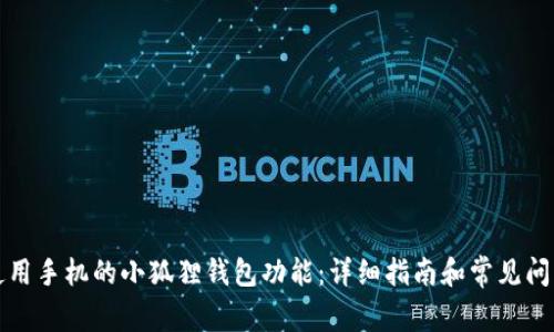 如何使用手机的小狐狸钱包功能：详细指南和常见问题解答