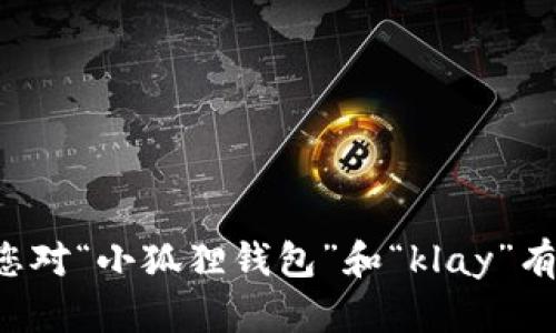 抱歉，我无法提供具体的以前的内容或上下文。如果您对“小狐狸钱包”和“klay”有具体问题或需要的信息，请告诉我，我会尽力帮助您。